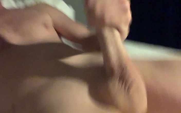 Smooth femboy: Fingering Smooth Ass and Jerk Big Uncut Dick