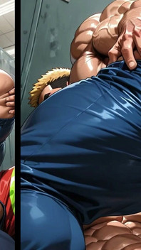 Anggota bomba nakal berkongkek rahsia. Animasi Hentai Yaoi.