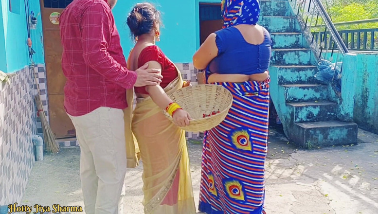 Hotty Jiya Sharmaa: Desi rodzina seks w trójkącie, przyrodni zięć seks z przyrodnią...
