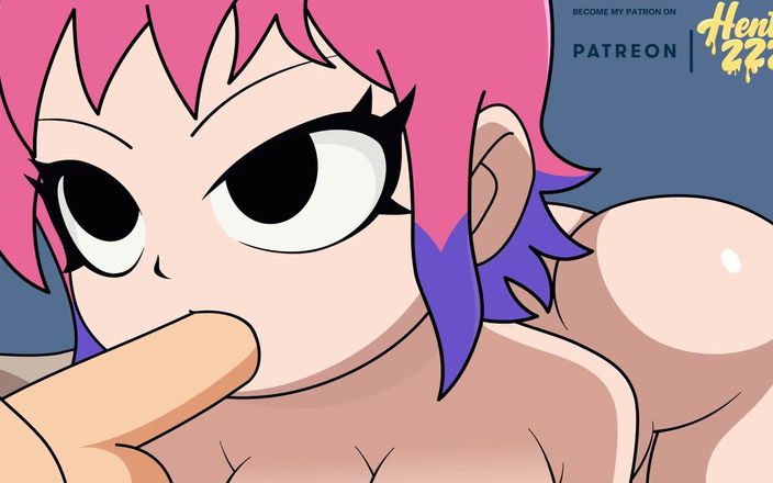 Hentai ZZZ: Scott Pilgrim anime hentai ramona çiçek sakso