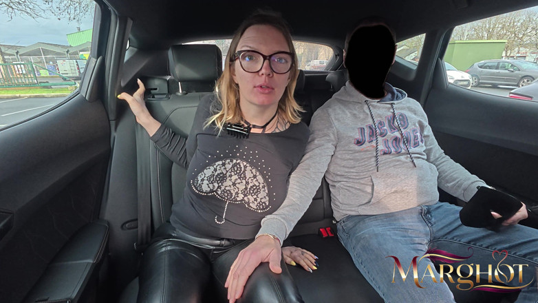 Sexy Marghot: Cuckold Husband He Drives While His Lover Takes Me From...