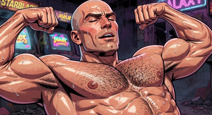 Erotic Man: Zpocené kusy v Arcade Animation