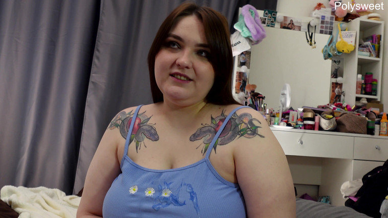 Polly Sweet: Teman lelakinya bermula dan anda boleh mengejarnya (cuckold,, solo)