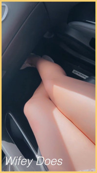 Compilation - Wifey Flashing Her Tits in the Car