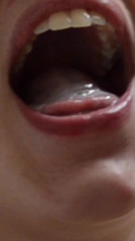 Cumshots in Her Mouth and Swallow
