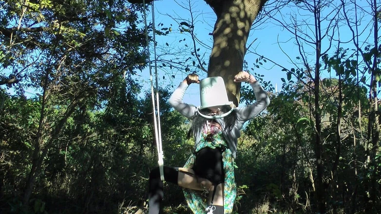 megu2002: Master Trainer's Command No. 23: Single-leg Suspension Bucket Punishment