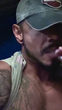 Getting Some Fresh Air, Getting Some Fresh Air, Smoking, Hard Dick, Very Horny
