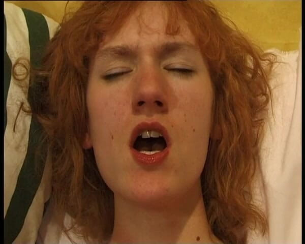 YOUR FIRST PORN: Redhead Vicky and the Strong Dildo
