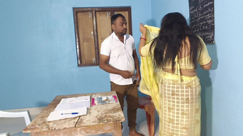 Sona bhabhi: Sexiga engelska lärare madam naken romantik med sin student i...