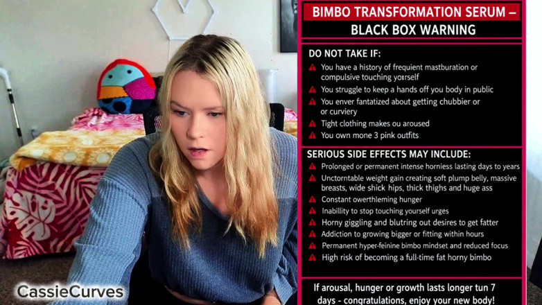 Cassie Curves: Pillola di bimbo grasso e cornea