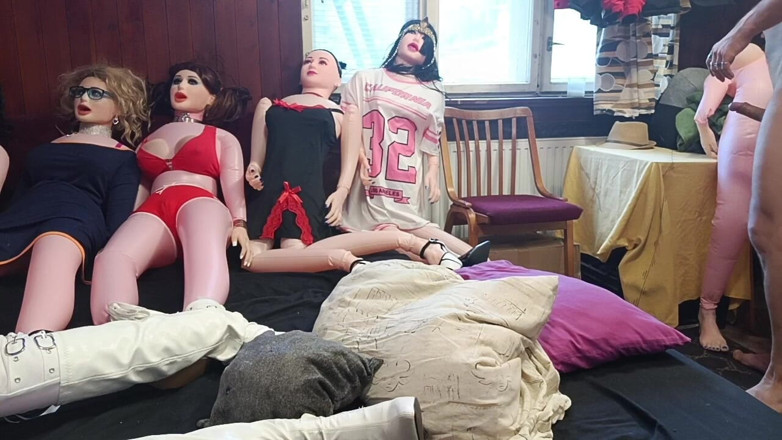 Boris Heycall Art Dolls: Real Doll Orgy: I Fuck My Beauties and Cum on...