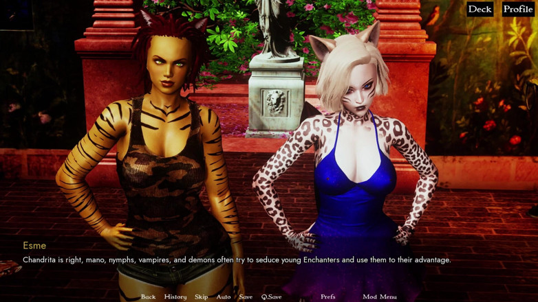 3D Cartoon Porn: Furrhouse 4 : La baise de la récompense de Chandra et MJ...