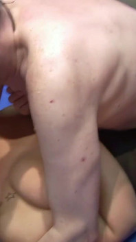 Multiple Cumshots Over a BBW and Skinny Chick