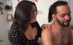 Tricked My Husband Into Sharing His Cock with My Best Friend Naty Delgado