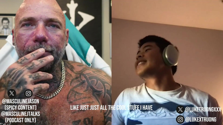 Raw and Uncensored with Masculine Jason: Porn Star Confessions - Luke Truong (episode 181)