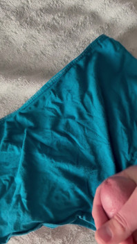 Cum on Wife’s Panties 3