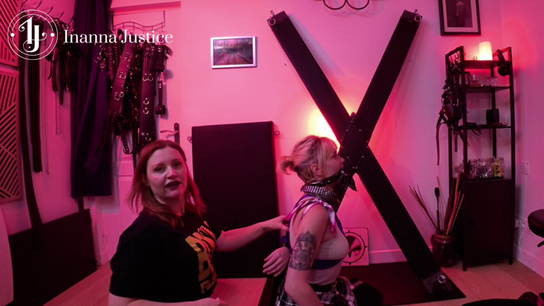 InannaJustice: Kink Basics 3 束缚 avec foulards 和 ceintures