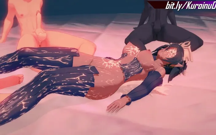 Bond Sheet: Kuroinu's Olga Gets Herself a Bukkake Makeover