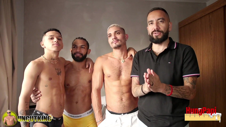 UncutKing: Caio Venturini Fucks Alencar Bareback Big Dick Twink