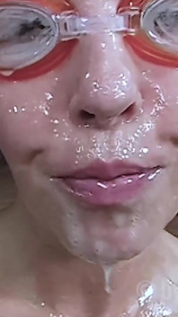 MILF Shows Pissing Games at Gang Bang