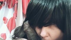 I Jerk off My Stepson&#039;s Black Cock Until He Explodes.