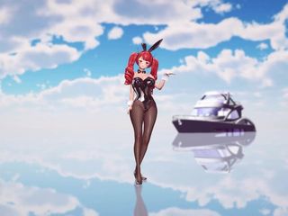 Mmd anime girls: Mmd R-18 anime meisjes sexy dansclip 156