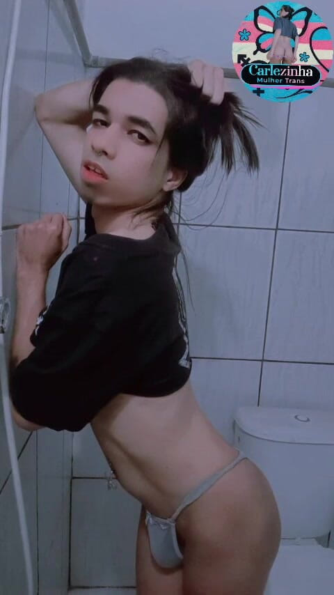 Srta. Carla: Carlezinha - Naked Slut Showing Her Ass and Her Soft Slut...