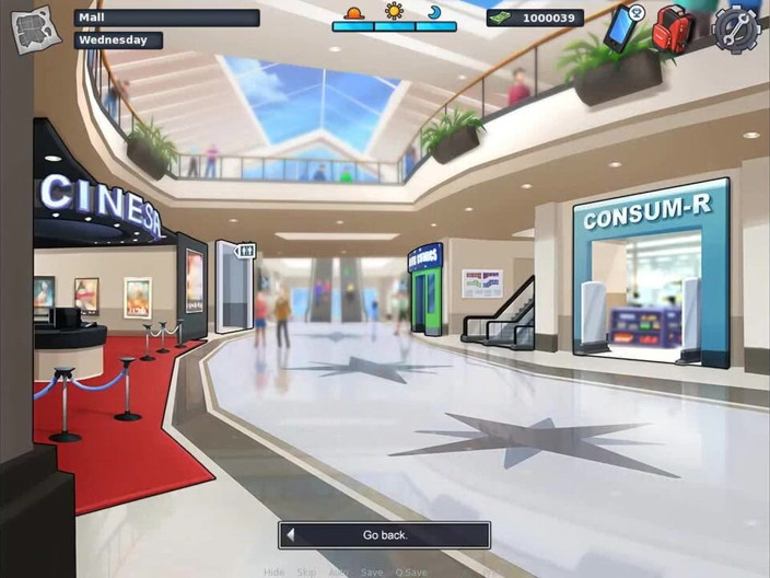 Dirty GamesXxX: Sommertime Saga: at the gym and the mall ep.13