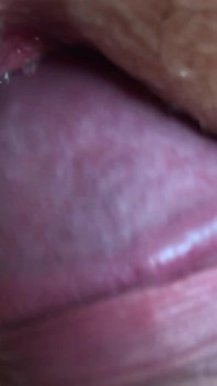 Extreme close-up. Pissing while fucking inside a hairy pussy. Perverting amateurs