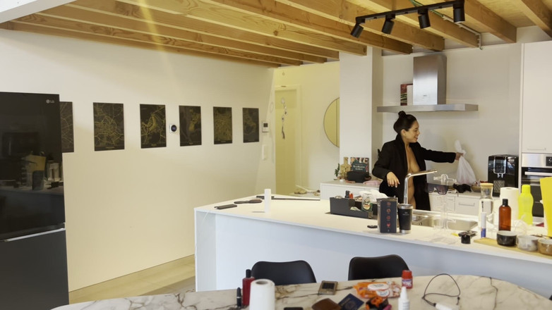 Mianins: Вітчим трахає молоду руду на сходах