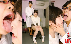 Japan Fetish Fusion: 마인라의 코를 냄새 맡는 나가노 박사... 그런 다음 침과 향기의 끈적 끈적한 엉망으로 시험을 켭니다.