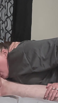 She Saw Me Playing with My Dick and Let Me Cum in Her Fat Pussy!