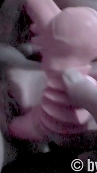 Anne ve kız çift dildo ile seks yapıyor