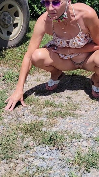 Summer Dress Piss Slut