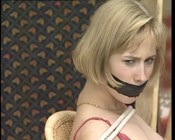 YOUR FIRST PORN: Behaarte Fotze Und Behaarter Arsch - Jessy in Softbondage Hairy Pussy...