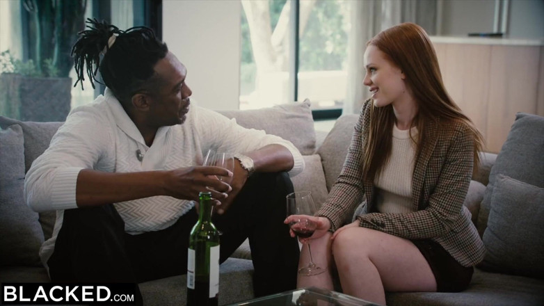 Blacked: Blacked thirsty teachers assistant craves her professor