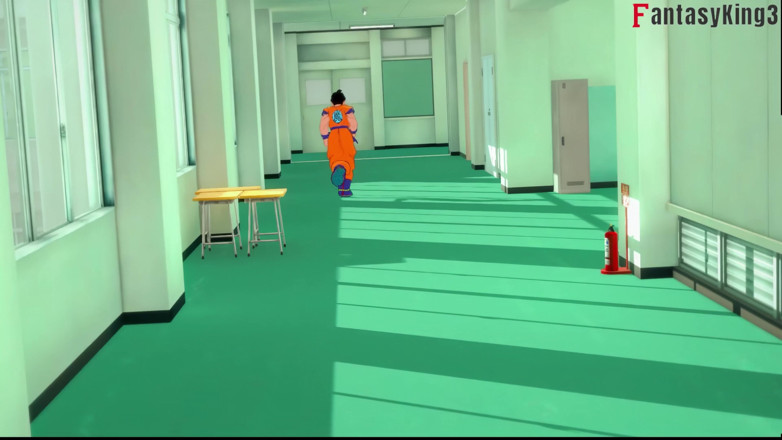 Fantasy king: Android 18 Danse pour Gohan à l’université - Série Dragon Ball Zex