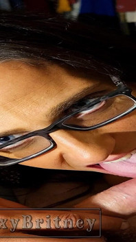 Big N Sexy Britney - Cumshot and Facial Slideshow - Blowjob