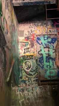 Chica Trans Atrapada Follando a Un Hombre Trans En Un Edificio Abandonado