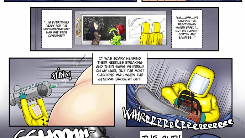 Pectus Show: Tangkapan titan - komik hentai pertumbuhan raksasa