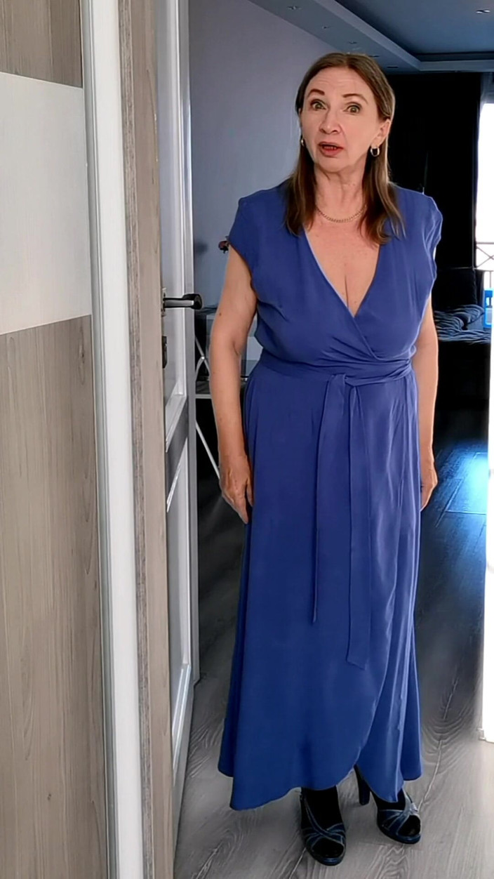 MariaOld: You Like My Lingerie? - Mature Temptation Turns Trouble Into Desire