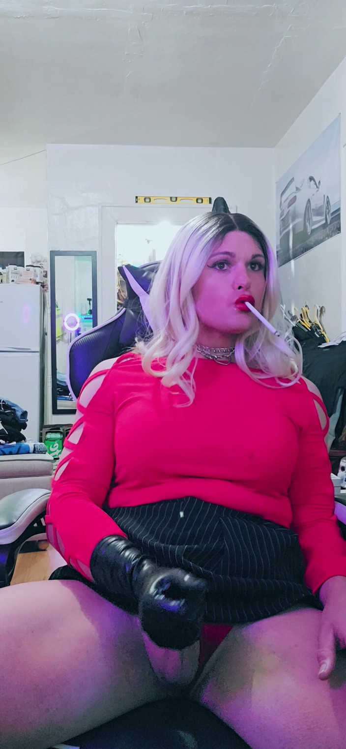 Darkfetish2k: Pomalá pumpa kouření fetiš