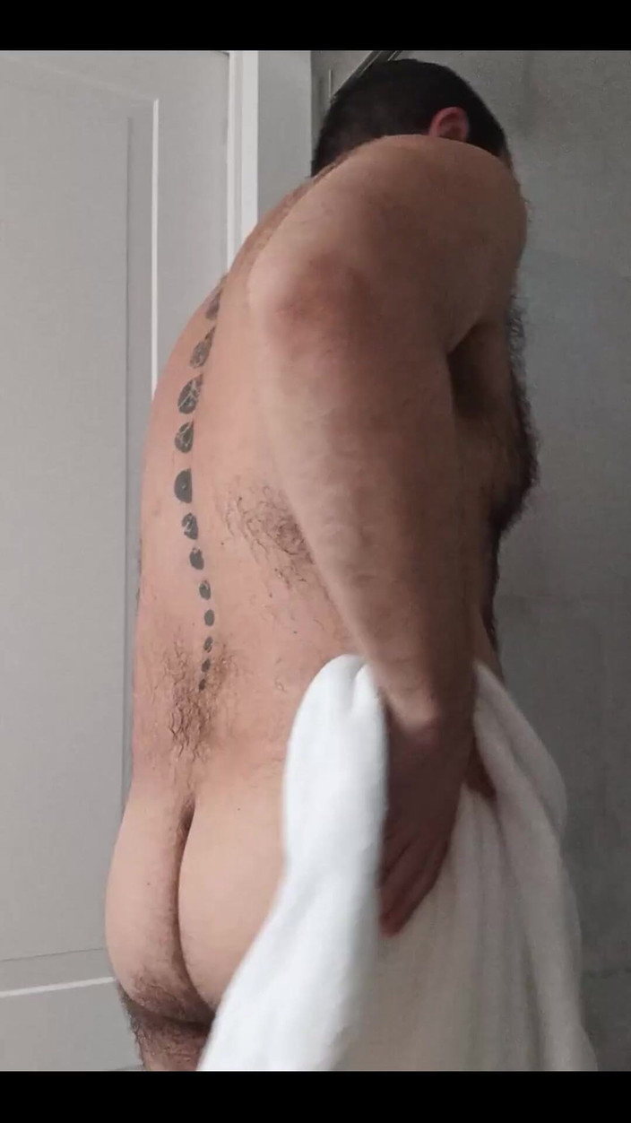 Ulysses the bear: 乾かす