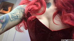 Geeky Femdom: Wandavision- Kızıl cadı tarafından sikiliyor