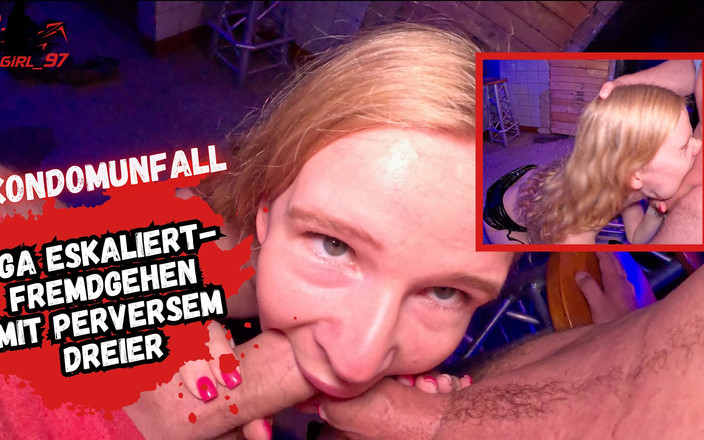 Bikergirl_97: Pożegnanie kawalerskie zamienia się w przyjęcie dla obcych! Prezerwatywa utknęła...