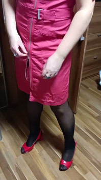 My Slut Shows Me Her New Dress
