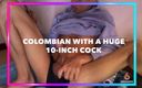 Isak Perverts: Колумбийка с огромным 10-дюймовым членом