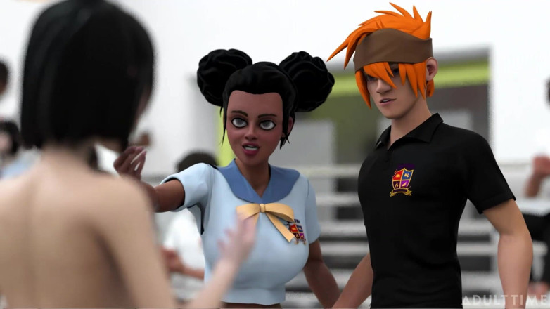 Hentai Sex School: Hentai Sex College 2nd Semester Part 3 - Hot Hentai Girls Push Their...