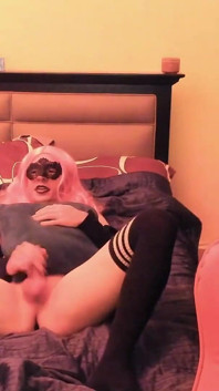 Stroking Until Double Cumshot