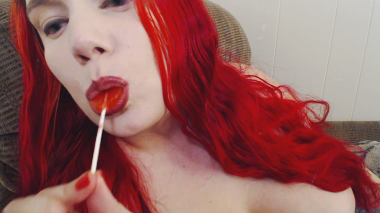 Scarlet Vixen: 棒棒糖舔舐